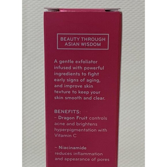 Purlisse Dragon Fruit + Niacinamide Exfoliator 1.7 Fl Oz / 50 mL Sensitive NEW - Picture 7 of 13
